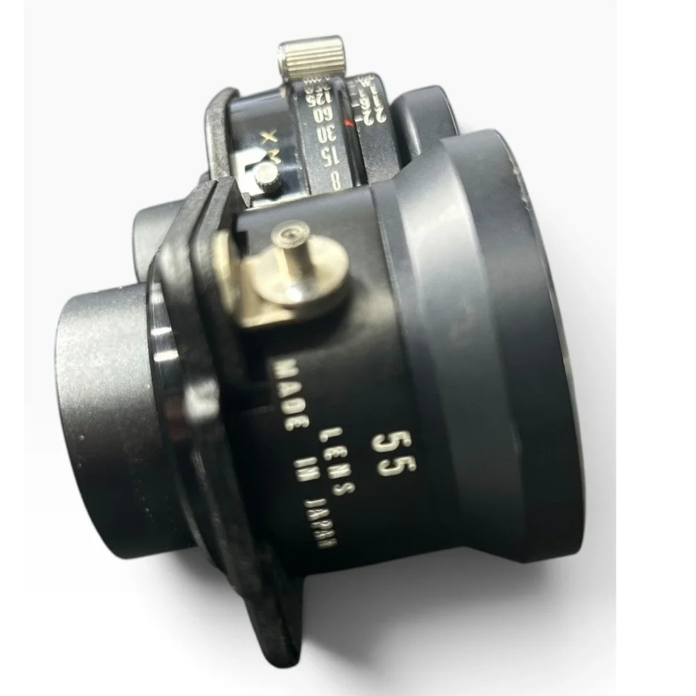 Mamiya-Sekor 55mm f/4.5 TLR Lens for C330 C220 Medium Format Seiko Shutter